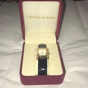 Jacqueline Kennedy rectangular case watch